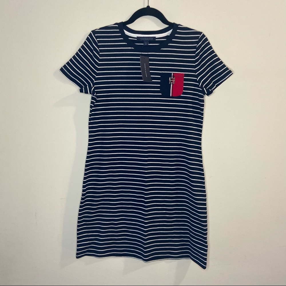 Tommy Hilfiger short sleeve T-shirt dress.